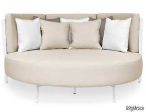 POLAR - Round fabric garden bed _ Myface