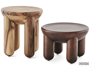 FREYJA - Round solid wood coffee table _ NOOM