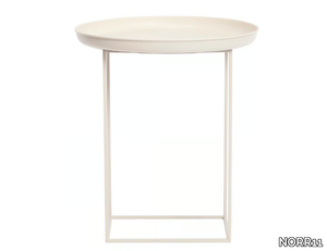 DUKE SMALL - Round metal side table _ NORR11