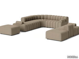 STUDIO OUTDOOR 5 - Corner modular Sunbrella® garden sofa _ NORR11