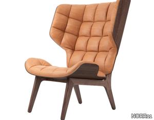 MAMMOTH - Leather armchair high-back _ NORR11