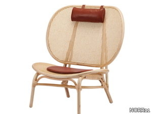 NOMAD - Bamboo armchair with headrest _ NORR11