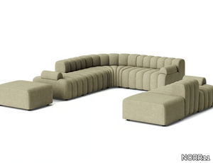 STUDIO 5 - Corner modular fabric sofa _ NORR11