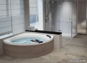 DIVINA C - Corner bathtub _ NOVELLINI