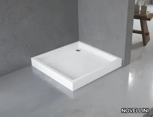 OLYMPIC - Shower tray reinforced with metal profiles _ NOVELLINI