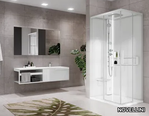 GLAX 2 2.0 A - Multifunction corner shower cabin _ NOVELLINI