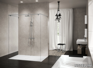 KUADRA HF - Freestanding shower panel _ NOVELLINI