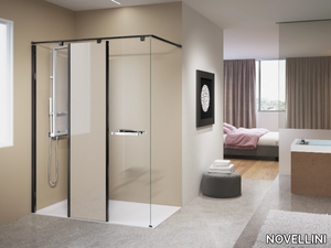 KUADRA HP - Additional panel for shower space _ NOVELLINI