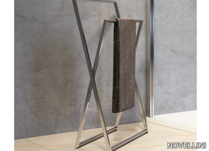 Standing towel rack - Standing metal towel rack _ NOVELLINI