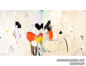 THE PARTY IS OVER I & II - Canvas Painting _ NOVOCUADRO ART COMPANY