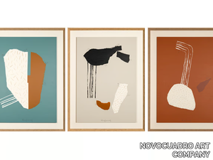 Tríptico Silueta - Wooden Painting _ NOVOCUADRO ART COMPANY