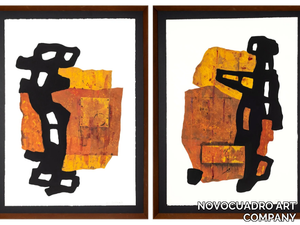 CHEBO VI & VII - Paper Painting _ NOVOCUADRO ART COMPANY