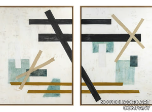 CRUCES - AGUA I & II - Canvas Painting _ NOVOCUADRO ART COMPANY