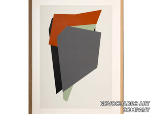DARK PLANE II - Paper Painting _ NOVOCUADRO ART COMPANY