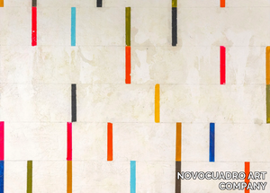 PARALLEL LINES - Wooden Painting _ NOVOCUADRO ART COMPANY