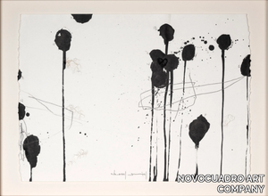 SILENCE V - Paper Painting _ NOVOCUADRO ART COMPANY