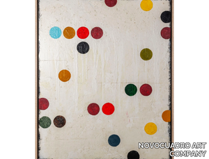 SPOTS - Wooden Painting _ NOVOCUADRO ART COMPANY