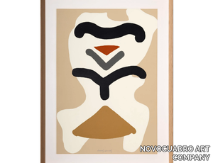 TRIBAL I - Paper Painting _ NOVOCUADRO ART COMPANY