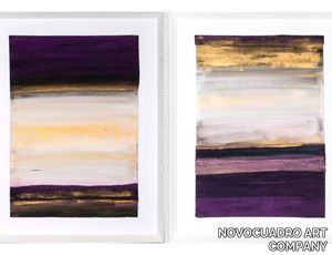 ZEN I & II - Paper Painting _ NOVOCUADRO ART COMPANY