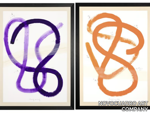 Cuerda I & II - Paper Painting _ NOVOCUADRO ART COMPANY