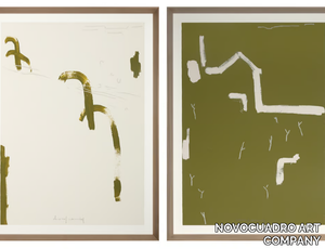 FIELD & ARCHES - Paper Painting _ NOVOCUADRO ART COMPANY