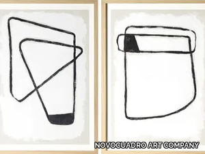 MINIMAL I & II - Paper Painting _ NOVOCUADRO ART COMPANY
