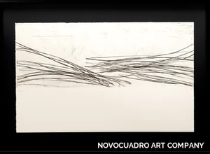 Negro horizontal II - Engraving _ NOVOCUADRO ART COMPANY