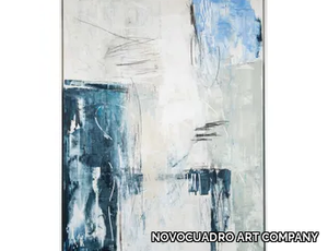 Blue Art - Canvas Painting _ NOVOCUADRO ART COMPANY