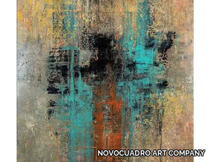 Cálido Abstracto - Wooden Painting _ NOVOCUADRO ART COMPANY