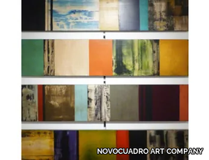 Green diversity - Wooden Painting _ NOVOCUADRO ART COMPANY