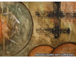 Green Planet - Canvas Painting _ NOVOCUADRO ART COMPANY