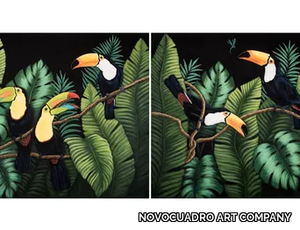 Tucan I & II - Canvas Painting _ NOVOCUADRO ART COMPANY