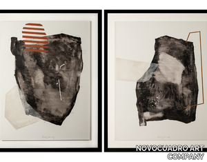 Isla I & II - Wooden Painting _ NOVOCUADRO ART COMPANY