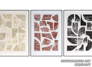 PUZZLES EN TEXTURAS I, II & III - Paper Painting _ NOVOCUADRO ART COMPANY