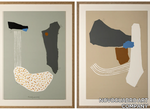 Silueta IV & V - Wooden Painting _ NOVOCUADRO ART COMPANY