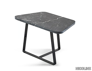 ASTRATTO - Marble coffee table _ NICOLINE