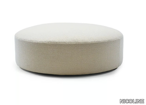 DOT - Round fabric pouf _ NICOLINE