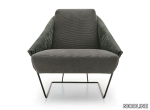 GIOIA - Armchair with armrests _ NICOLINE