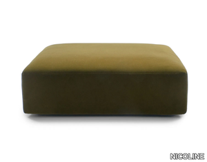 MAIN - Square fabric pouf _ NICOLINE