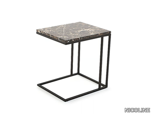 METRICO SMALL - Rectangular marble coffee table _ NICOLINE