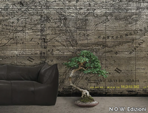 MAP - Vinyl or fyber glass wallpaper _ N.O.W. Edizioni