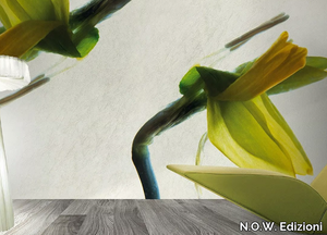 NARCISO - Vinyl or fyber glass wallpaper _ N.O.W. Edizioni