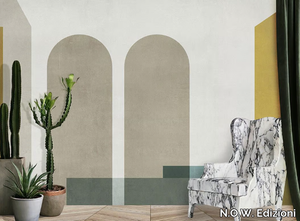 GEOMETRIC / PIAZZA ITALIA - Washable wallpaper _ N.O.W. Edizioni