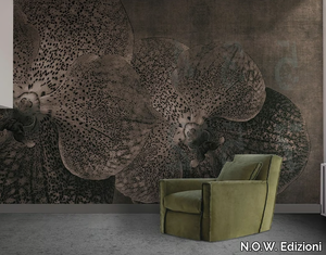 ORCHID CONCRETE - Vinyl or fyber glass wallpaper _ N.O.W. Edizioni