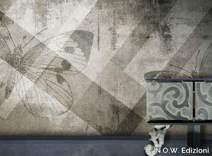 BUTTERFLY - Vinyl or fyber glass wallpaper _ N.O.W. Edizioni