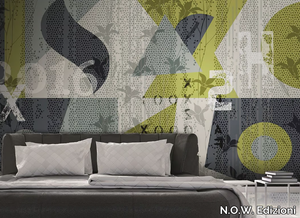 ESTER - Vinyl or fyber glass wallpaper _ N.O.W. Edizioni