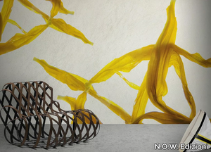 GIRASOLE - Vinyl or fyber glass wallpaper _ N.O.W. Edizioni