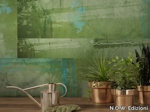 GREEN DREAM - Vinyl or fyber glass wallpaper _ N.O.W. Edizioni