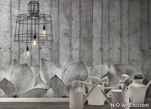 SHABBY - Vinyl or fyber glass wallpaper _ N.O.W. Edizioni