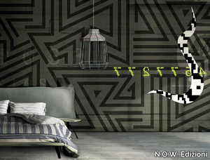 ZAG - Vinyl or fyber glass wallpaper _ N.O.W. Edizioni